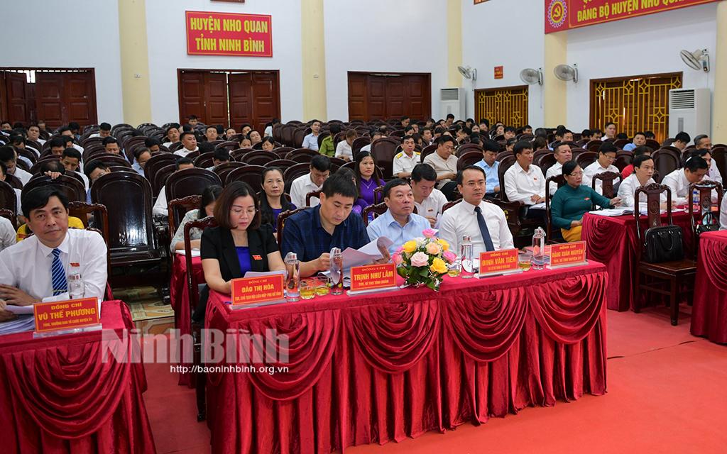 HĐND huyện Nho Quan tổ chức kỳ họp thứ 13