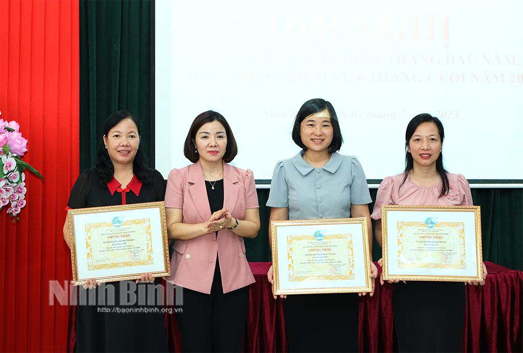 Hội Liên hiệp Phụ nữ tỉnh sơ kết công tác Hội và phong trào phụ nữ 6 tháng đầu năm