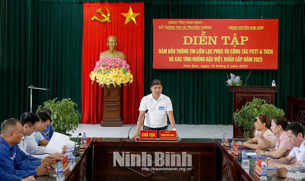 Diễn tập đảm bảo thông tin liên lạc