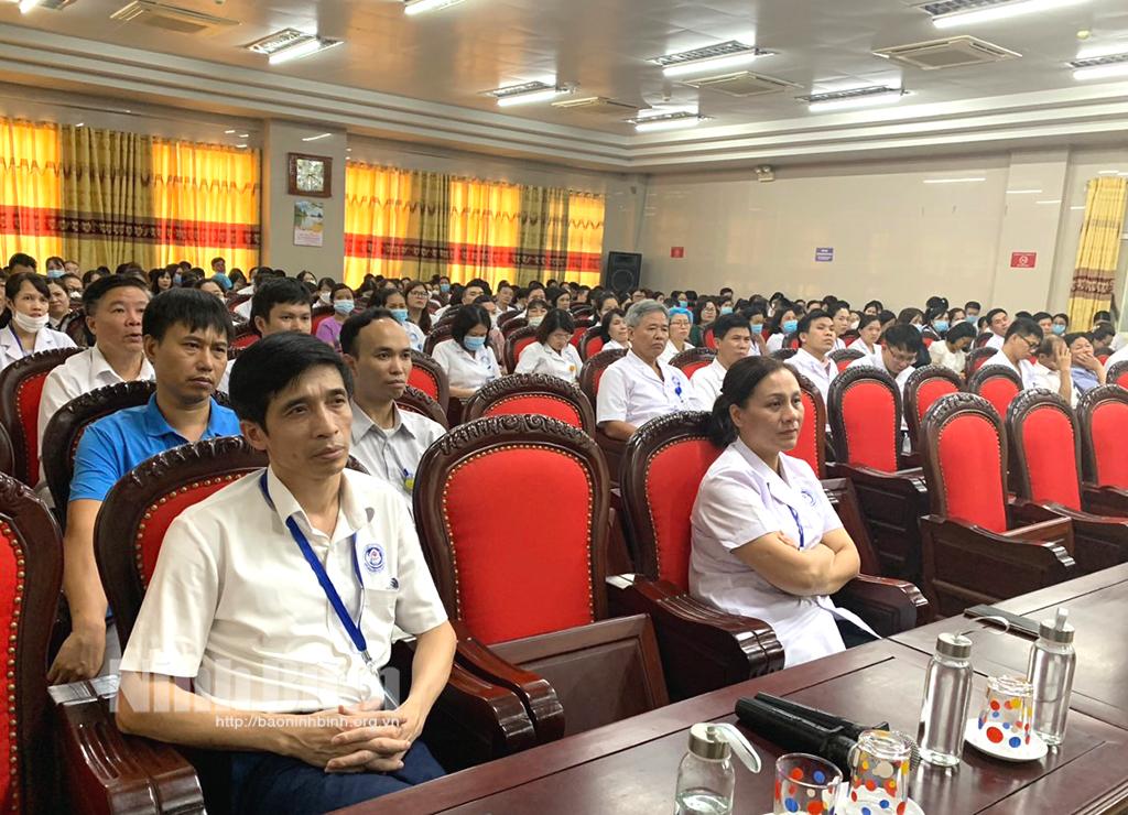 Tập huấn xây dựng văn hóa tổ chức trong bệnh viện