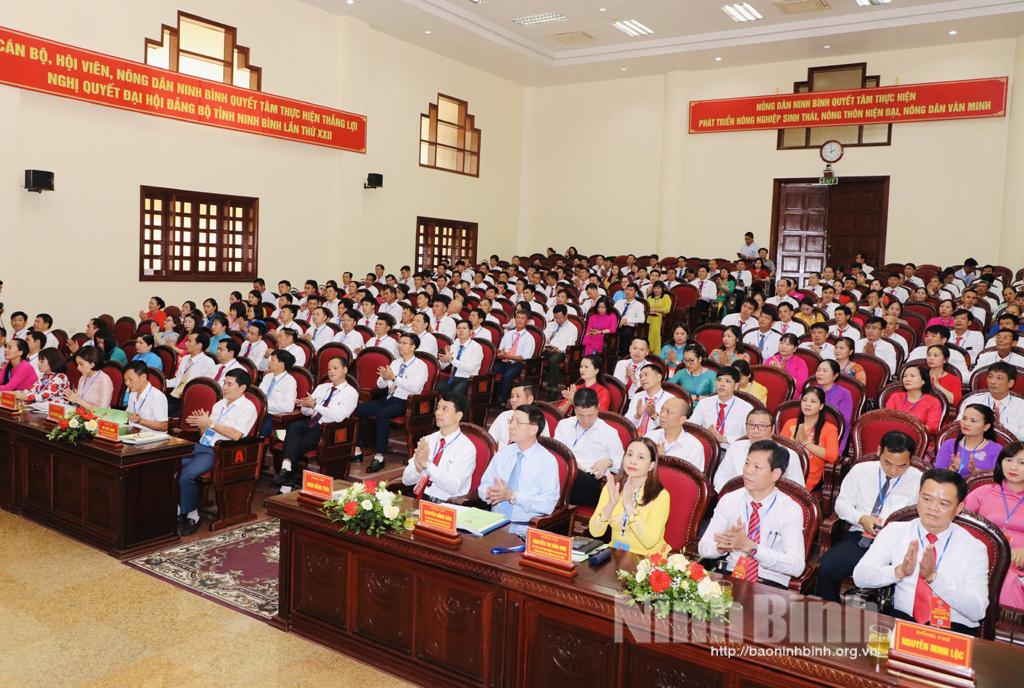 Phiên thứ nhất Đại hội đại biểu Hội Nông dân tỉnh lần thứ VII, nhiệm kỳ 2023-2028