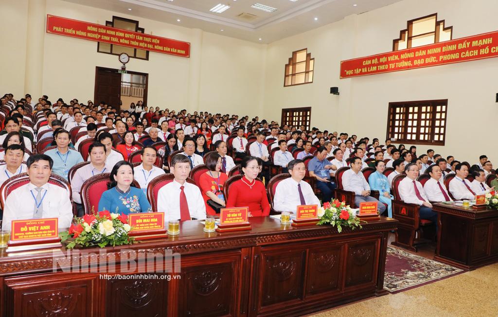 Khai mạc Đại hội đại biểu Hội Nông dân tỉnh Ninh Bình lần thứ VII