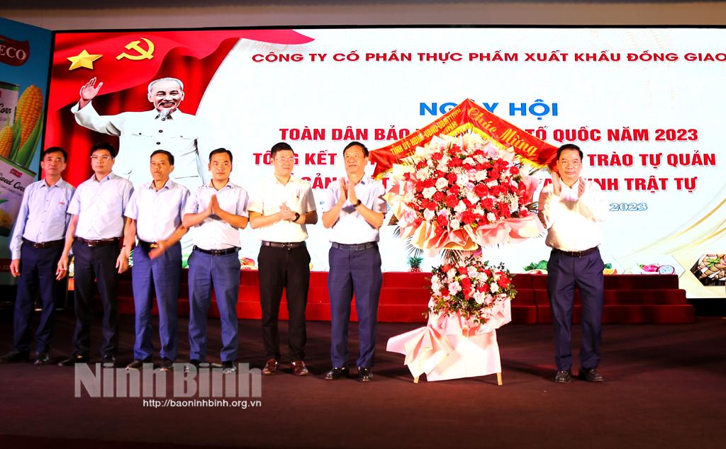 Tổ chức "Ngày hội toàn dân bảo vệ an ninh Tổ quốc" năm 2023