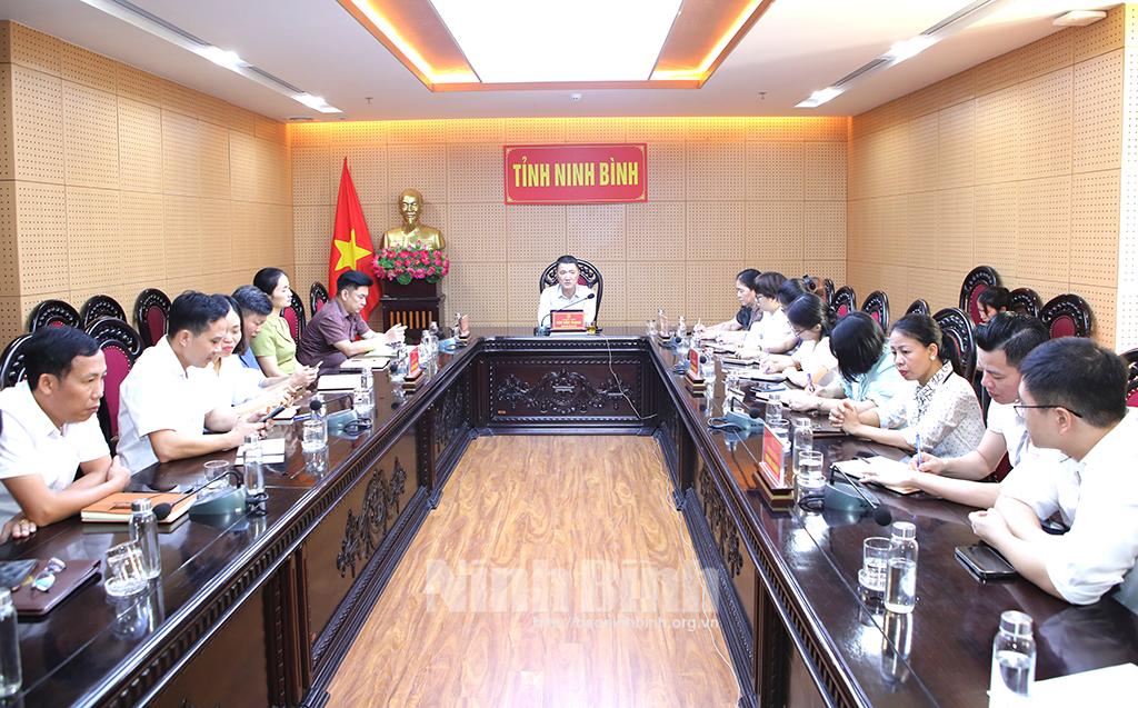 Hội nghị phổ biến một số văn bản mới trong lĩnh vực du lịch