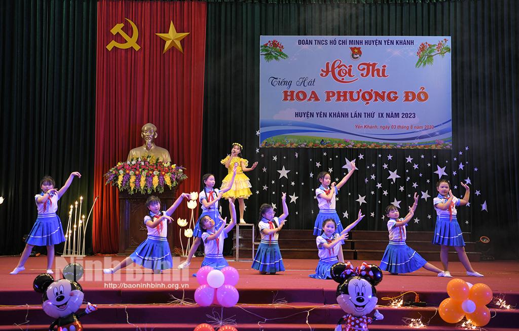Hội thi Tiếng hát hoa phượng đỏ huyện Yên Khánh năm 2023