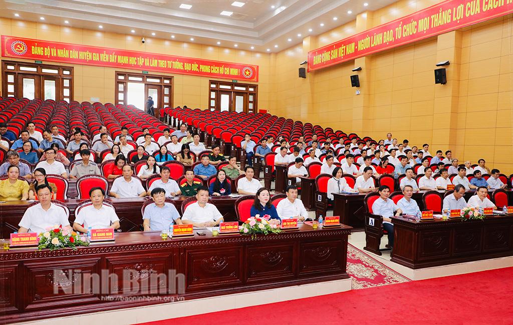 Huyện ủy Gia Viễn tổng kết 10 năm thực hiện Nghị quyết số 25-NQ/TW của Ban Chấp hành Trung ương Đảng khóa XI