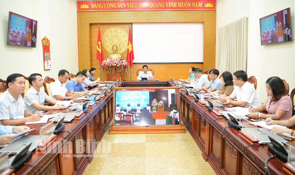 Hội nghị giao ban, tập huấn công tác giáo dục lý luận chính trị ở cơ sở năm 2023