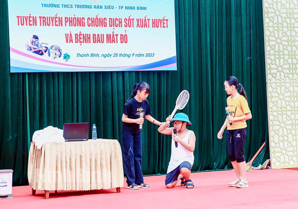 Đẩy mạnh tuyên truyền phòng, chống bệnh truyền nhiễm trong trường học, cộng đồng