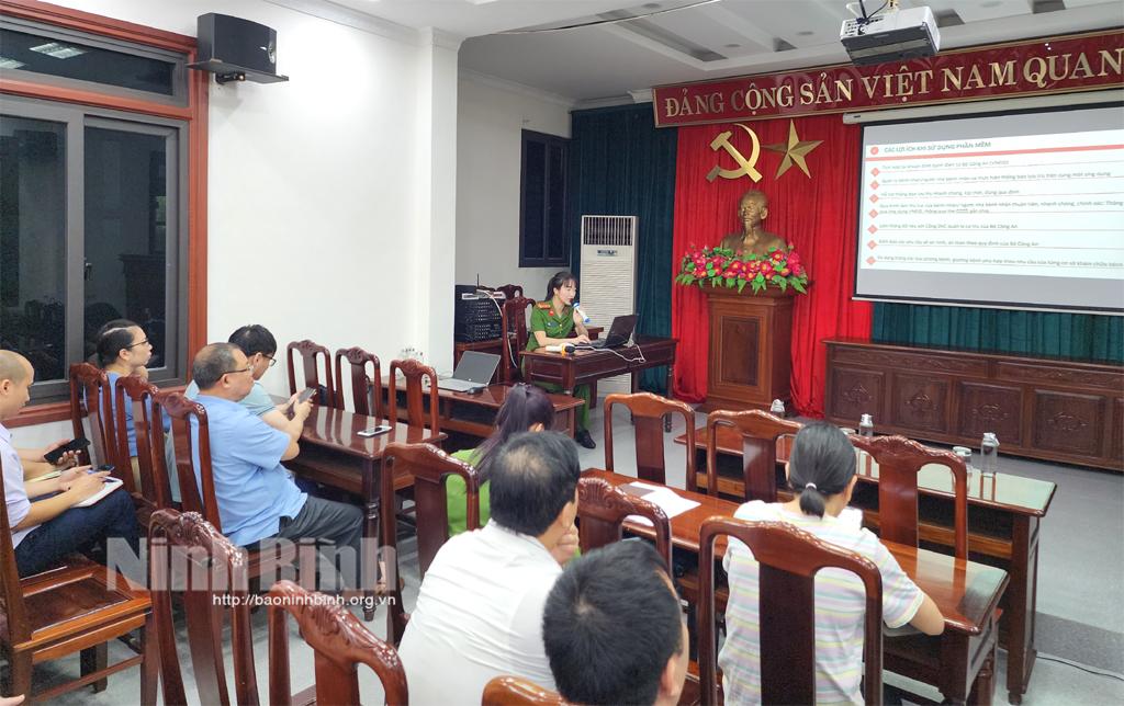 Triển khai mô hình nền tảng quản lý lưu trú tại cơ sở khám, chữa bệnh