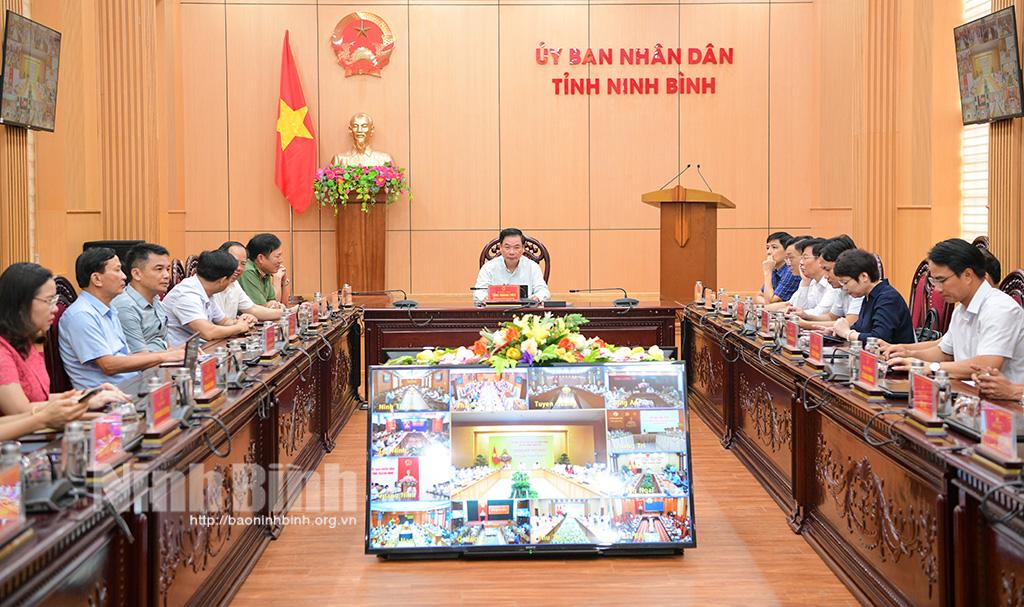 Phiên họp thứ nhất Tổ công tác cải cách thủ tục hành chính của Thủ tướng Chính phủ