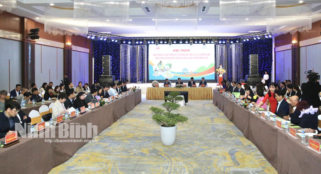 Hội thảo phát triển các sản phẩm cho thị trường quà tặng, quà lưu niệm du lịch mang tính chuyên nghiệp, độc đáo, bản sắc địa phương miền Cố đô