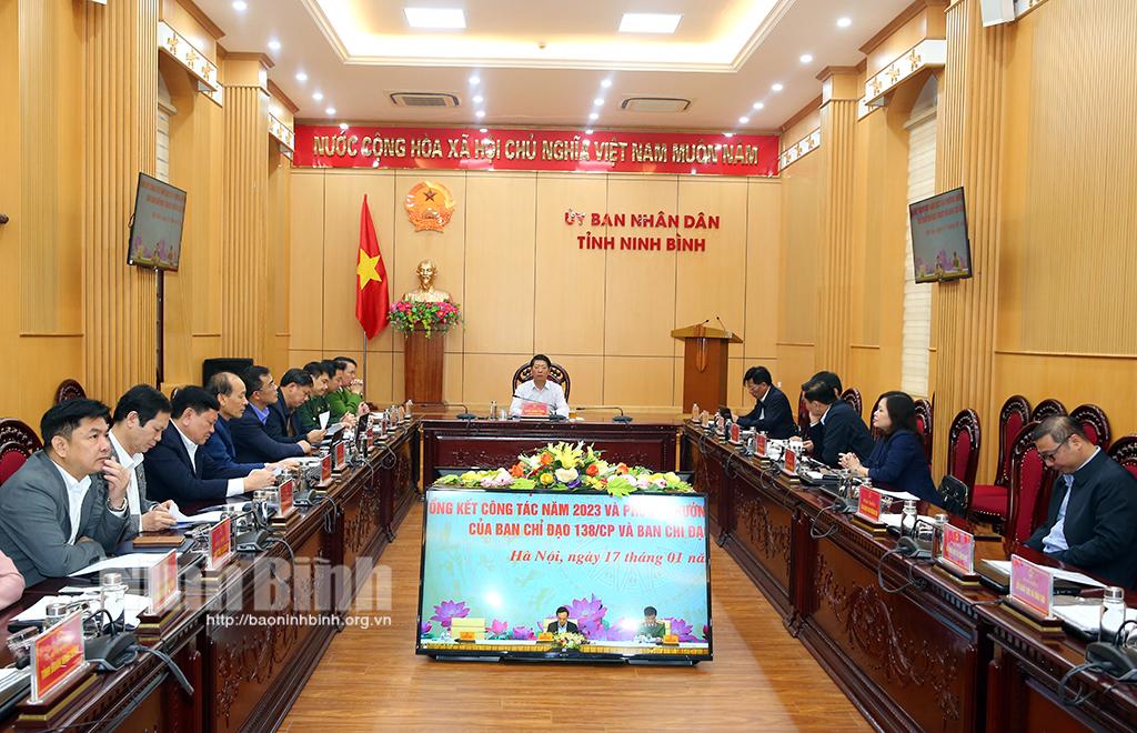 Ban Chỉ đạo 138/CP và Ban Chỉ đạo 389 quốc gia triển khai nhiệm vụ năm 2024