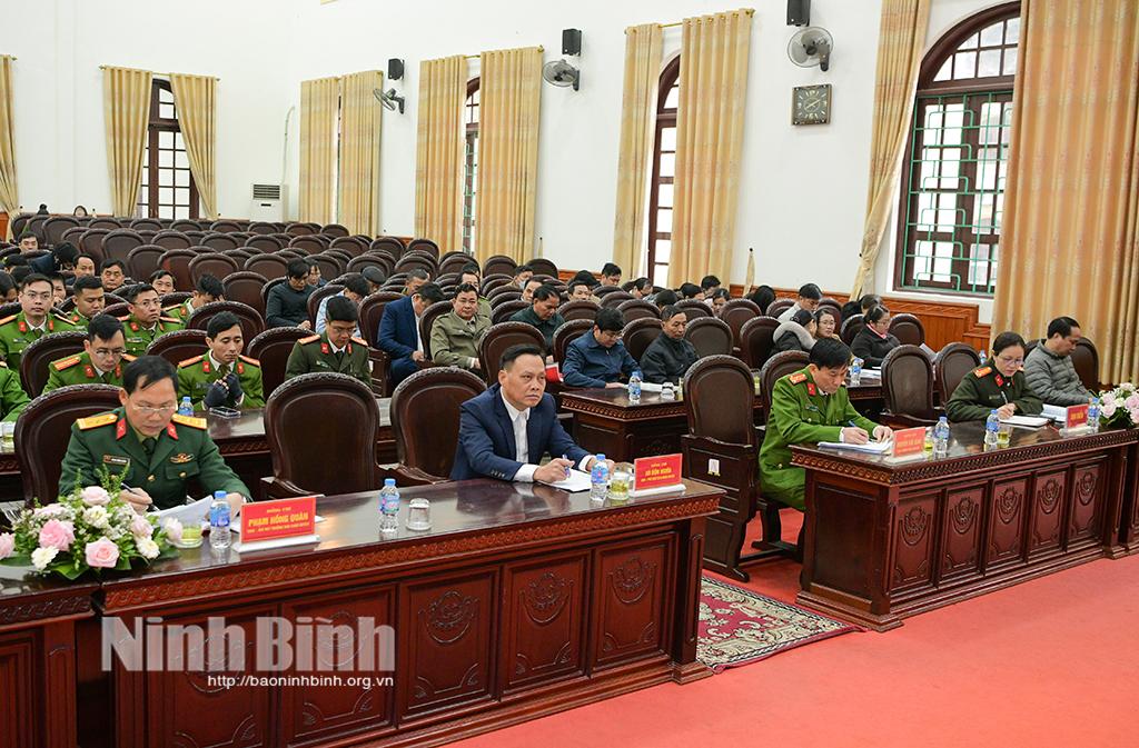 Yên Mô tổng kết công tác xây dựng phong trào Toàn dân bảo vệ an ninh Tổ quốc