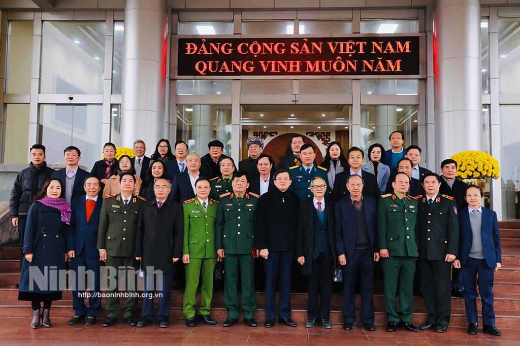 Hội đồng hương Ninh Bình tại Hà Nội chúc Tết tỉnh Ninh Bình