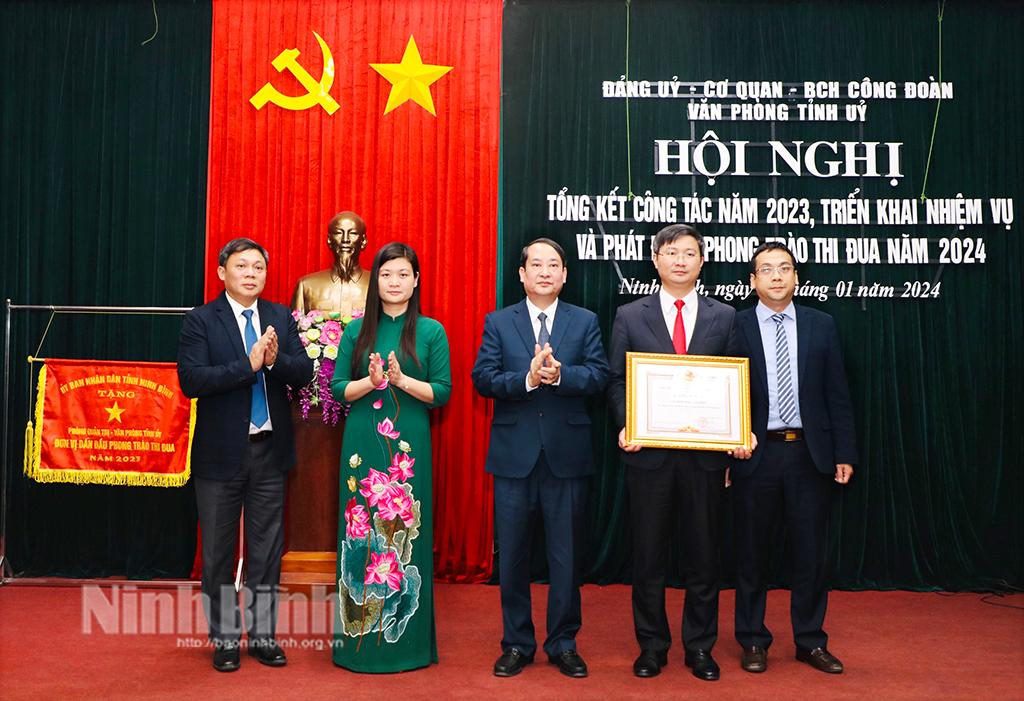 Văn phòng Tỉnh ủy triển khai nhiệm vụ năm 2024
