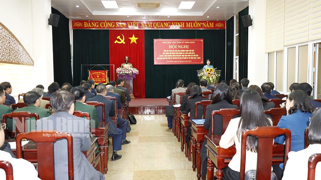 Triển khai nhiệm vụ công tác Dân vận năm 2024