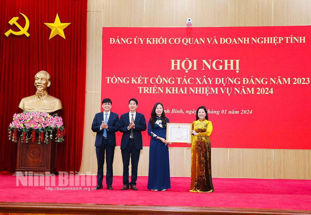 Đảng ủy Khối Cơ quan và Doanh nghiệp tỉnh triển khai nhiệm vụ năm 2024