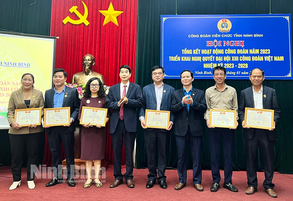 Công đoàn Viên chức tỉnh triển khai nhiệm vụ năm 2024