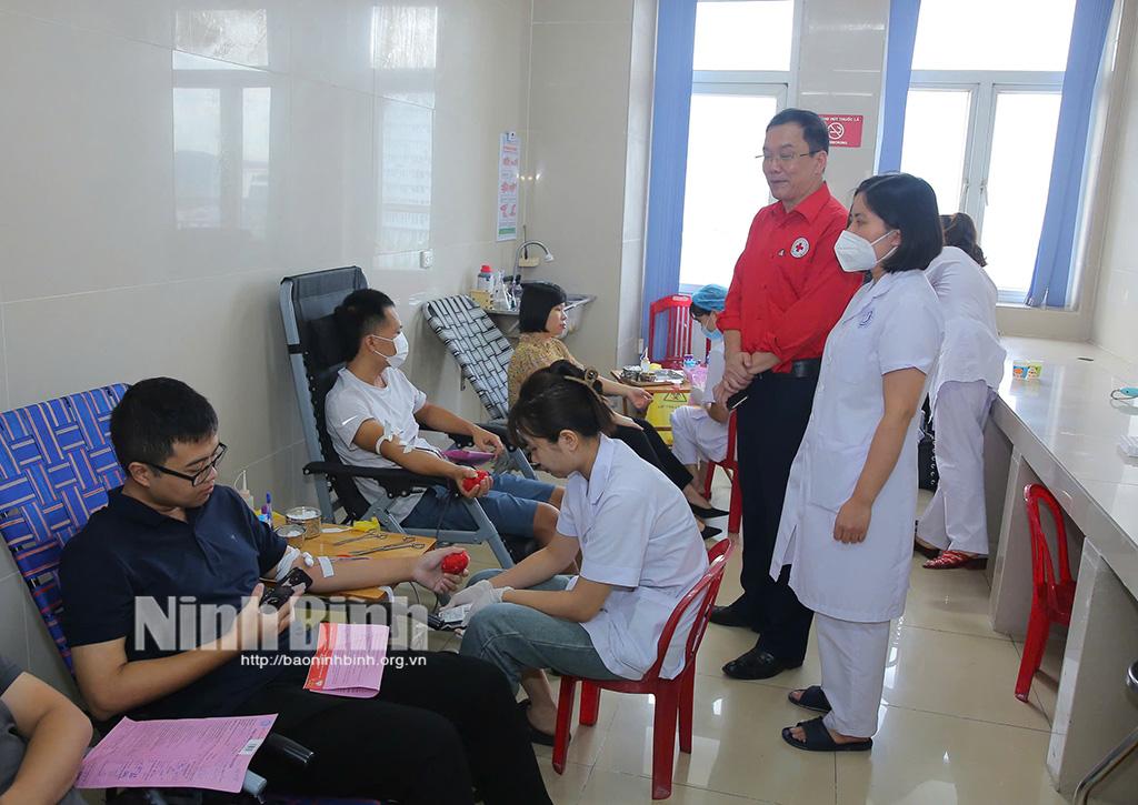 Đoàn Khối Cơ quan và Doanh nghiệp tỉnh tổ chức hiến máu tình nguyện
