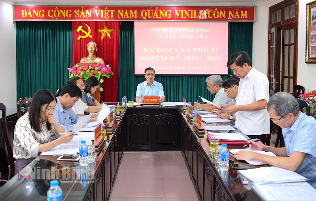 Công tác kiểm tra, giám sát góp phần nâng cao năng lực lãnh đạo và sức chiến đấu của Đảng