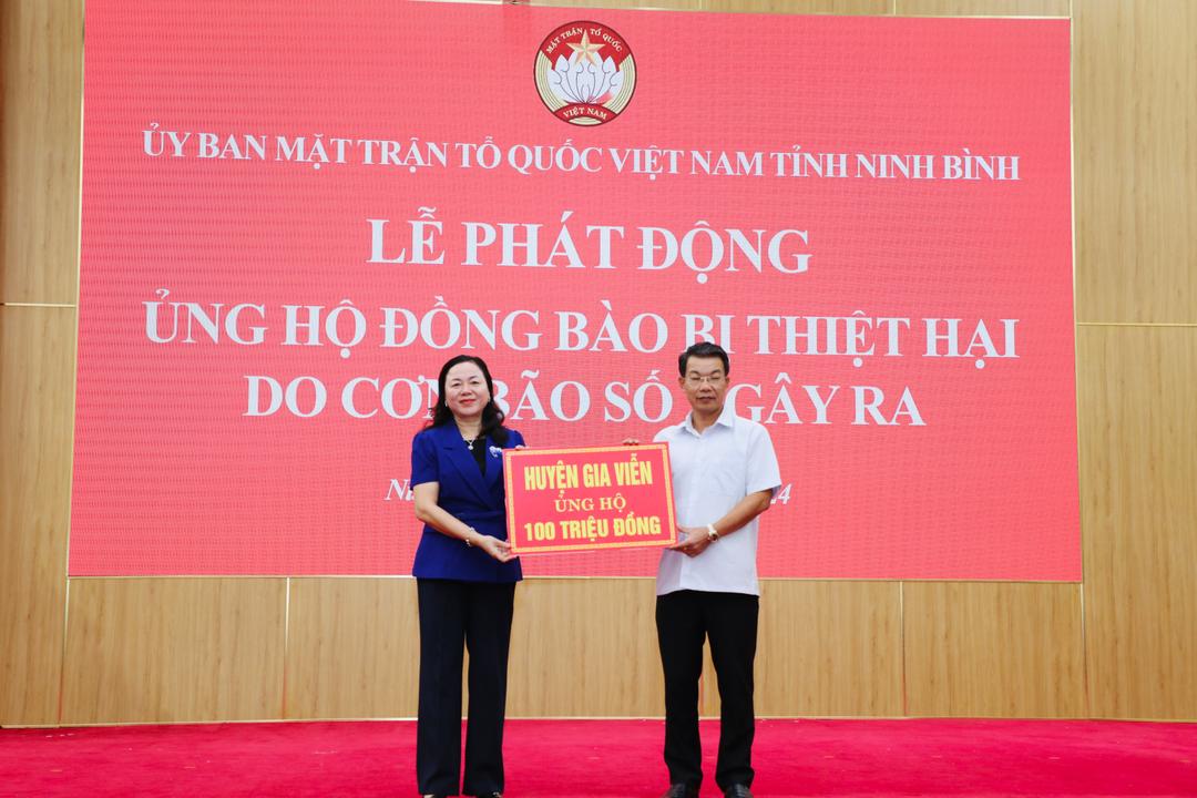 Đã tiếp nhận 45,9 tỷ đồng ủng hộ đồng bào bị thiệt hại do bão số 3 gây ra