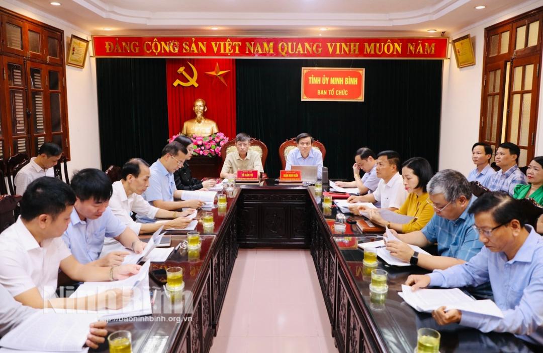 Hội nghị trực tuyến toàn quốc triển khai nhiệm vụ công tác Tổ chức xây dựng Đảng quý IV