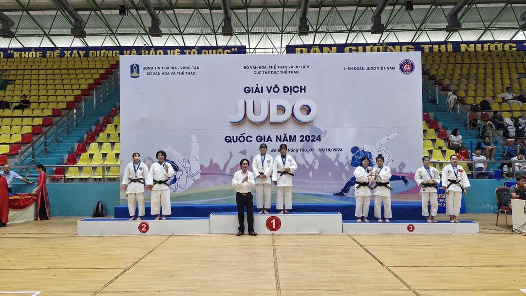 Hơn 300 vận động viên tranh tài tại Giải vô địch Judo Quốc gia 2024