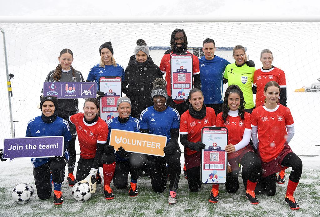 Thụy Sĩ mở bán vé EURO 2025 trên đỉnh núi cao hơn 3.000 m