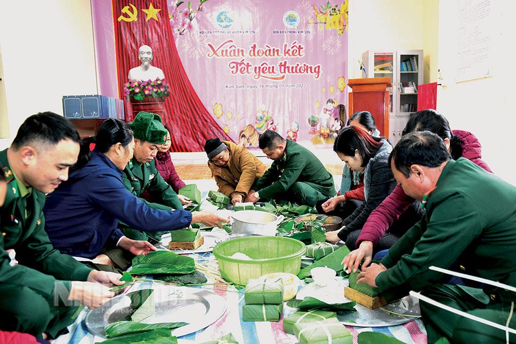 Tết của những người canh giữ biên giới