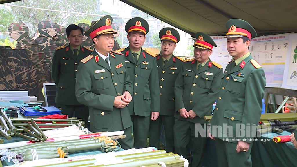 Kiểm tra công tác sẵn sàng chiến đấu, chuẩn bị huấn luyện tại Bộ CHQS tỉnh