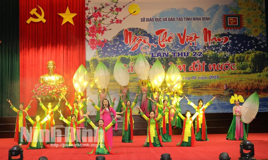 Sở Giáo dục và Đào tạo tổ chức Ngày thơ Việt Nam lần thứ 22