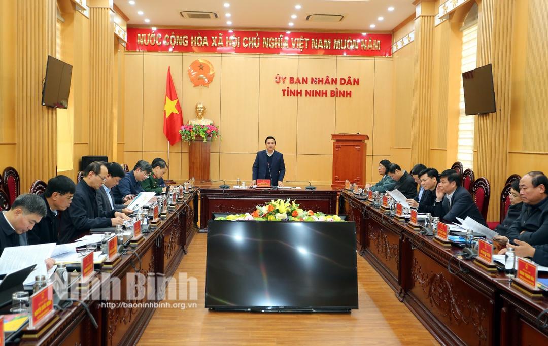 Hội nghị Ban Tổ chức các hoạt động Kỷ niệm 10 năm Quần thể danh thắng Tràng An được UNESCO ghi danh là Di sản Văn hóa và Thiên nhiên thế giới