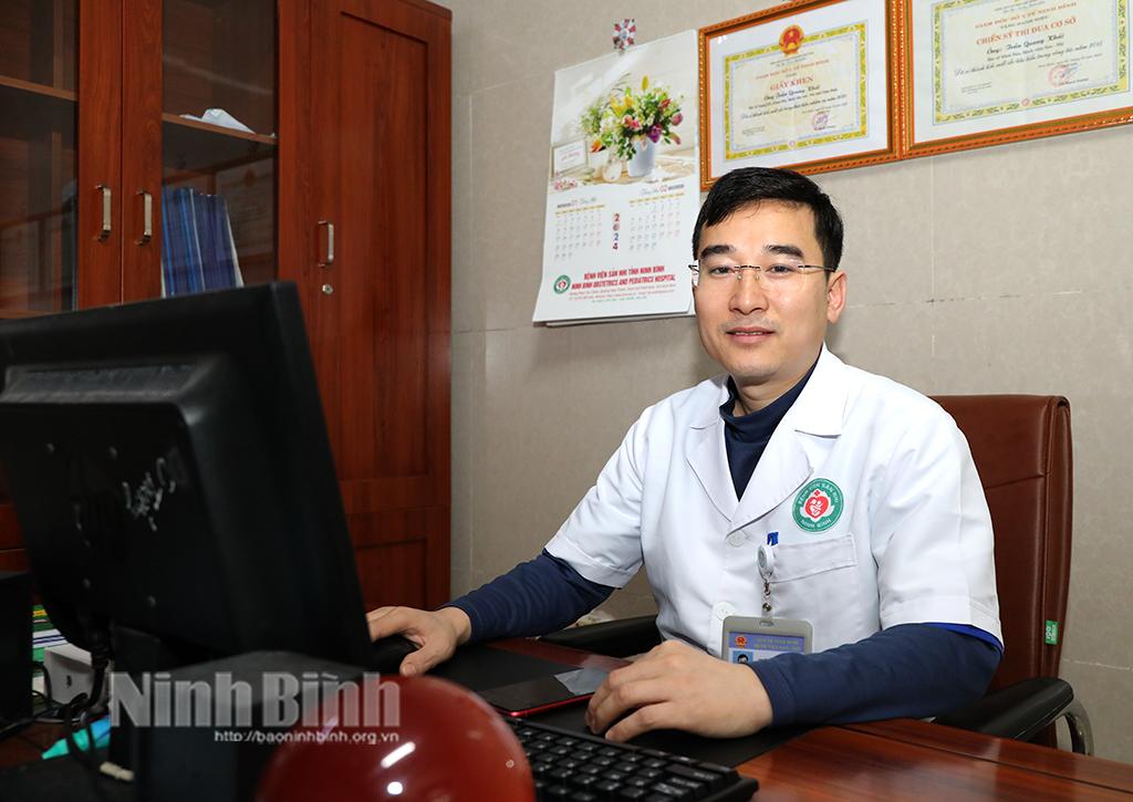 Người bác sĩ say mê nghiên cứu khoa học