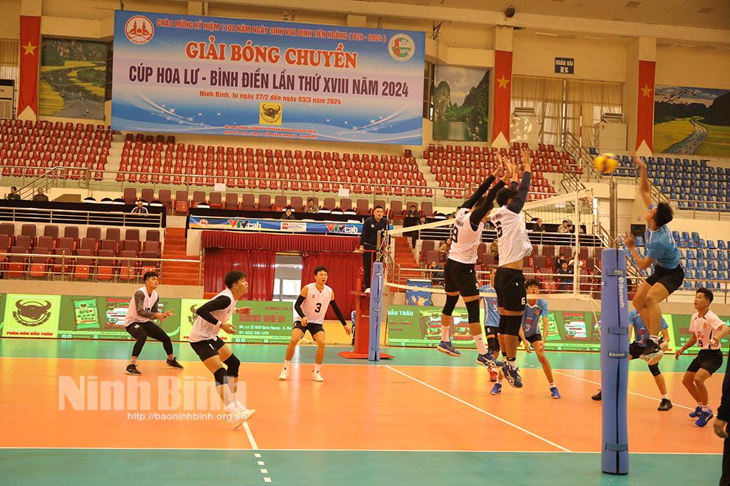 Giải Bóng chuyền Cúp Hoa Lư-Bình Điền: Bộ Tư lệnh Thông tin Trường Tươi Bình Phước và Biên Phòng cùng chiến thắng