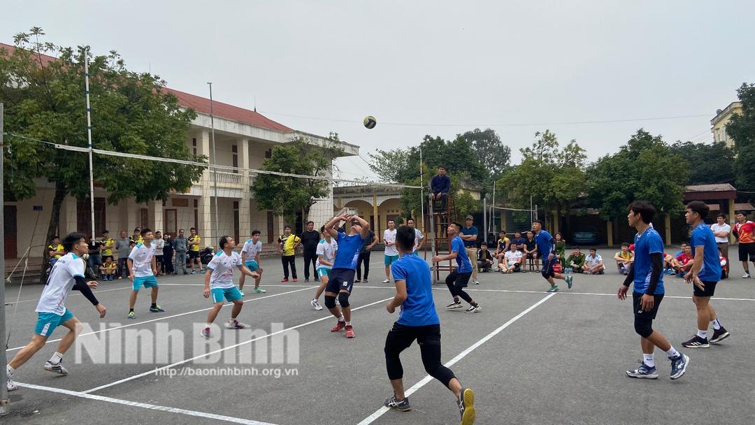 Giải bóng chuyền thanh niên huyện Gia Viễn tranh Cúp Sinh Dược năm 2024