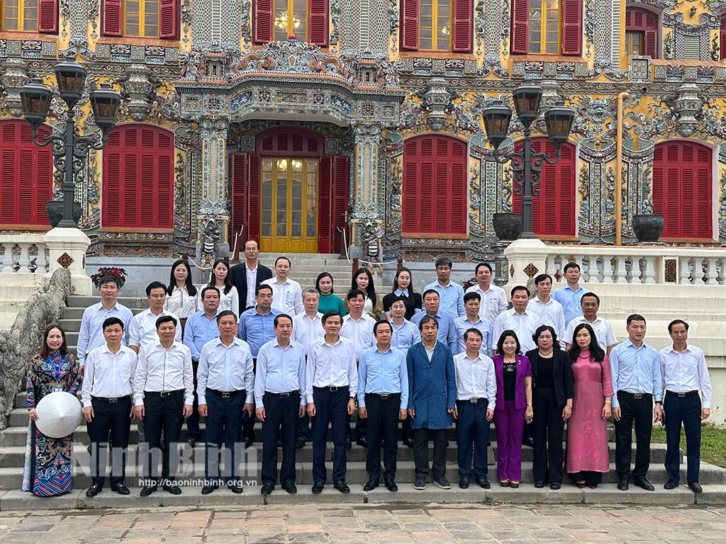 Đoàn công tác của tỉnh khảo sát một số di tích lịch sử-văn hóa tại tỉnh Thừa Thiên Huế