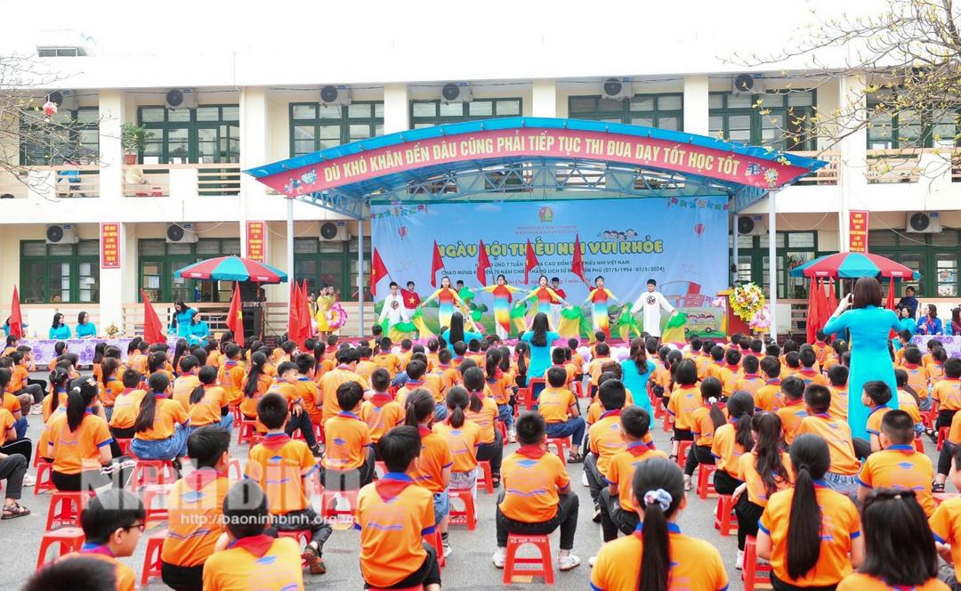 Tổ chức ngày hội Thiếu nhi vui khỏe