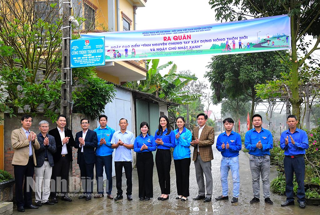 Tuổi trẻ Kim Sơn: Sôi nổi các hoạt động trong Tháng Thanh niên