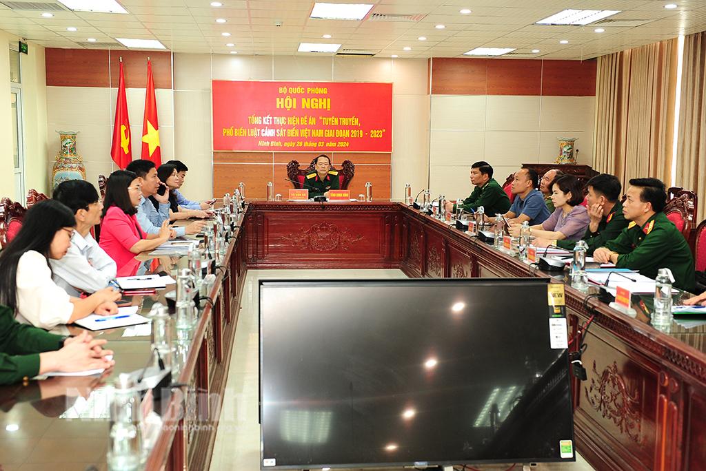 Bộ Quốc phòng tổng kết thực hiện Đề án "Tuyên truyền, phổ biến Luật Cảnh sát biển Việt Nam giai đoạn 2019-2023"