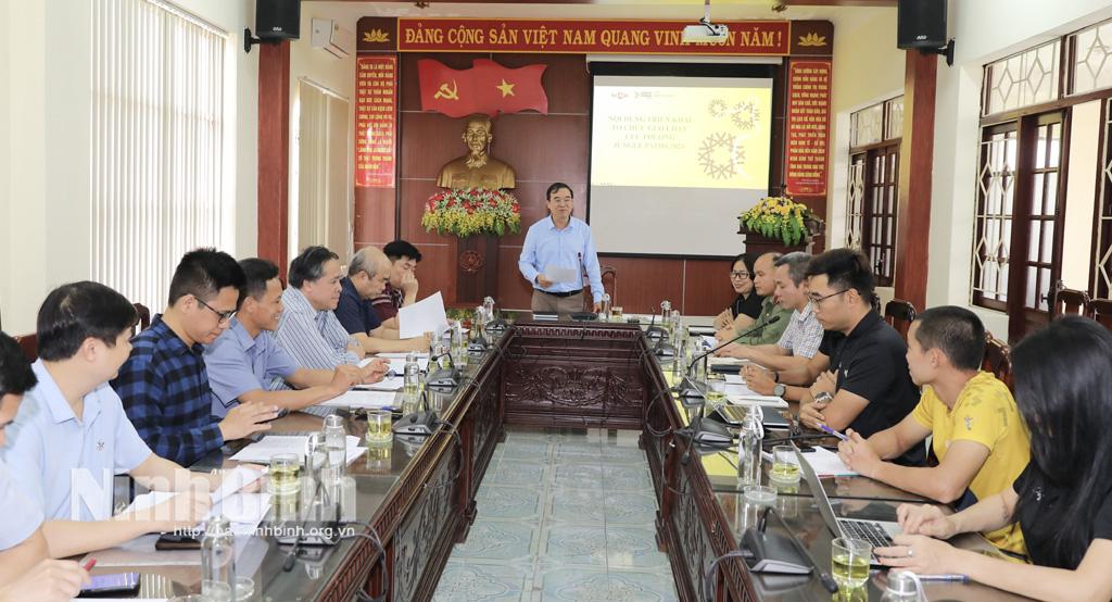 Triển khai kế hoạch tổ chức Giải chạy Cúc Phương Jungle Paths năm 2024