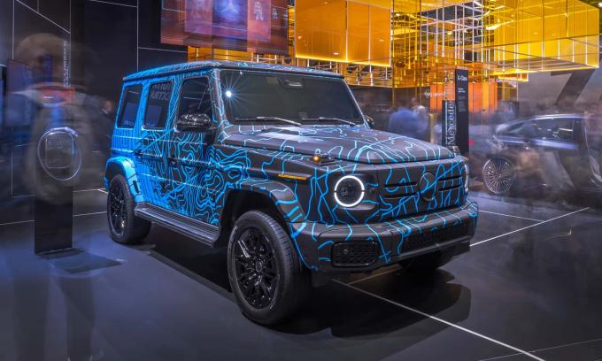 Mercedes sắp ra mắt "vua địa hình" G-class chạy điện