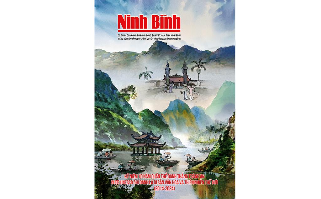 Báo Ninh Bình xuất bản số báo đặc biệt Kỷ niệm 10 năm Quần thể danh thắng Tràng An được UNESCO ghi danh là Di sản Văn hóa và Thiên nhiên thế giới