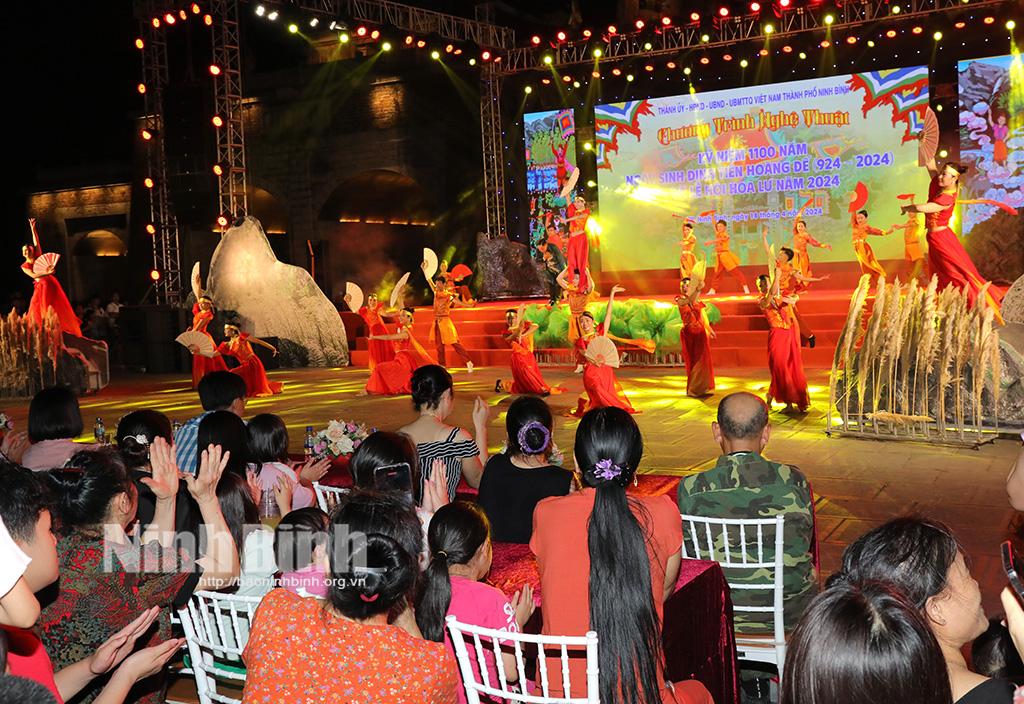 Chương trình nghệ thuật chào mừng kỷ niệm 1.100 năm ngày sinh Đinh Tiên Hoàng Đế (924-2024) và Lễ hội Hoa Lư năm 2024