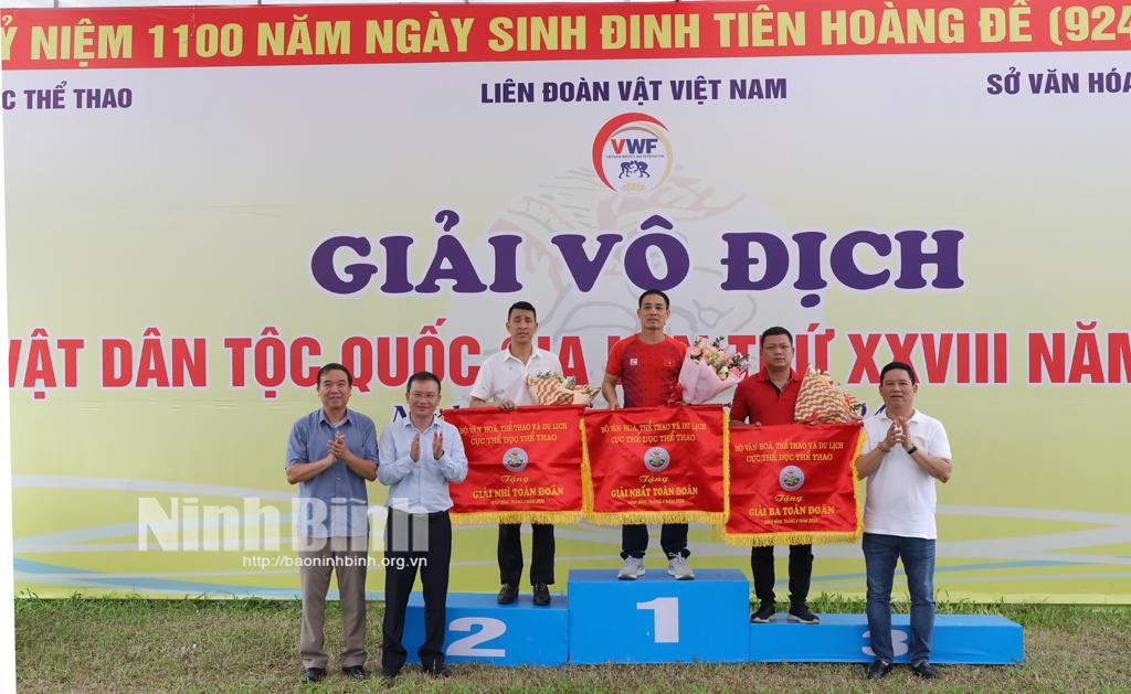 Bế mạc Giải vô địch vật dân tộc Quốc gia lần thứ 28