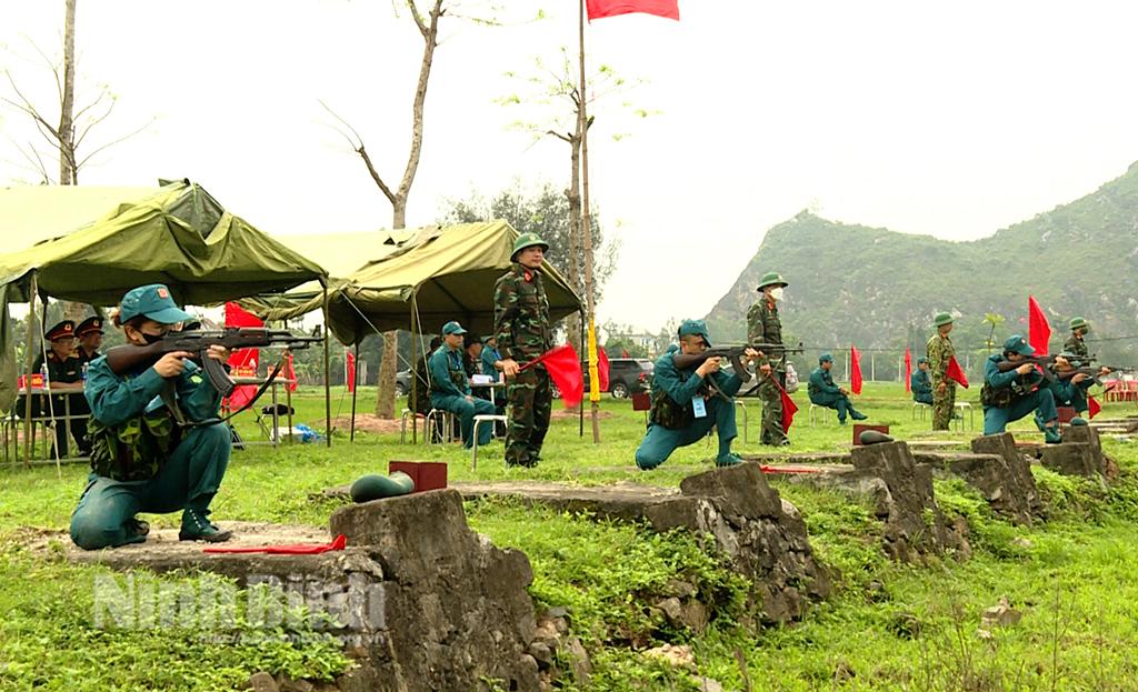 Kim Sơn khai mạc Hội thao bắn súng quân dụng và thể thao quốc phòng năm 2024