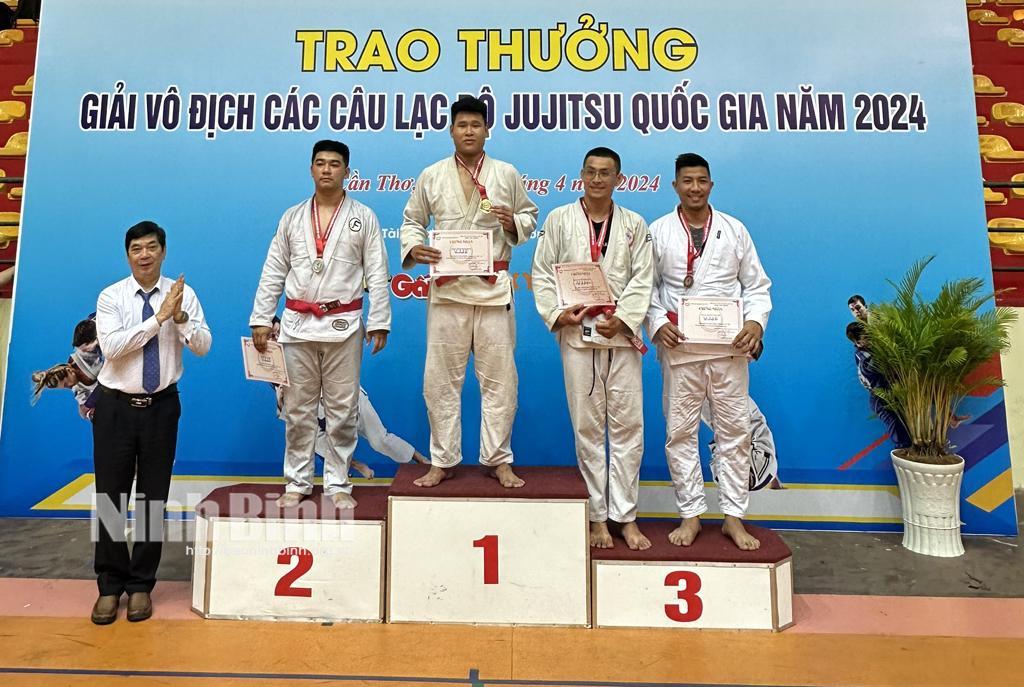 Ninh Bình giành 9 huy chương tại Giải vô địch các câu lạc bộ Jujitsu quốc gia năm 2024