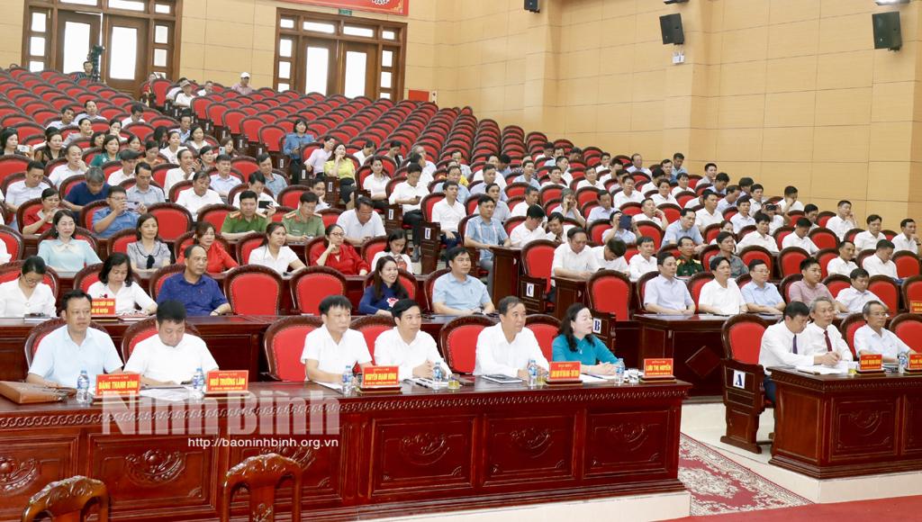 Huyện ủy Gia Viễn, Thành ủy Ninh Bình tổng kết 10 năm thực hiện Nghị quyết số 33-NQ/TW của Ban Chấp hành Trung ương Đảng