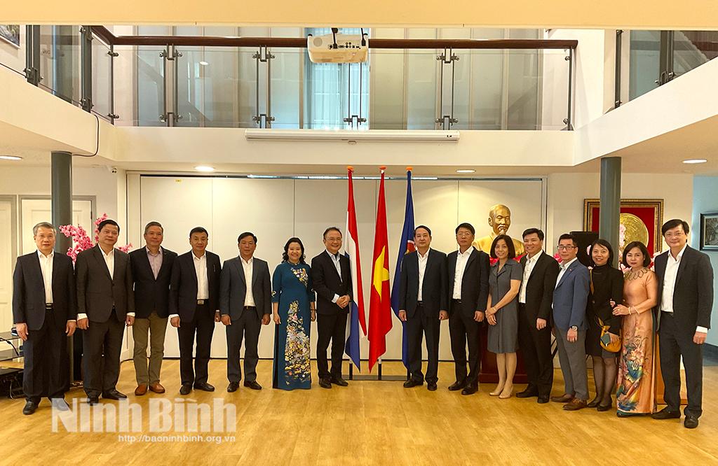 Đoàn công tác của HĐND tỉnh thăm, làm việc tại Vương quốc Hà Lan