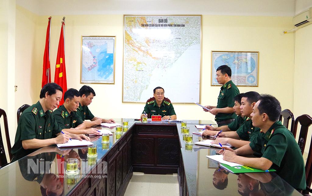 Bộ đội Biên phòng tỉnh nâng cao chất lượng công tác kiểm tra, giám sát trong Đảng