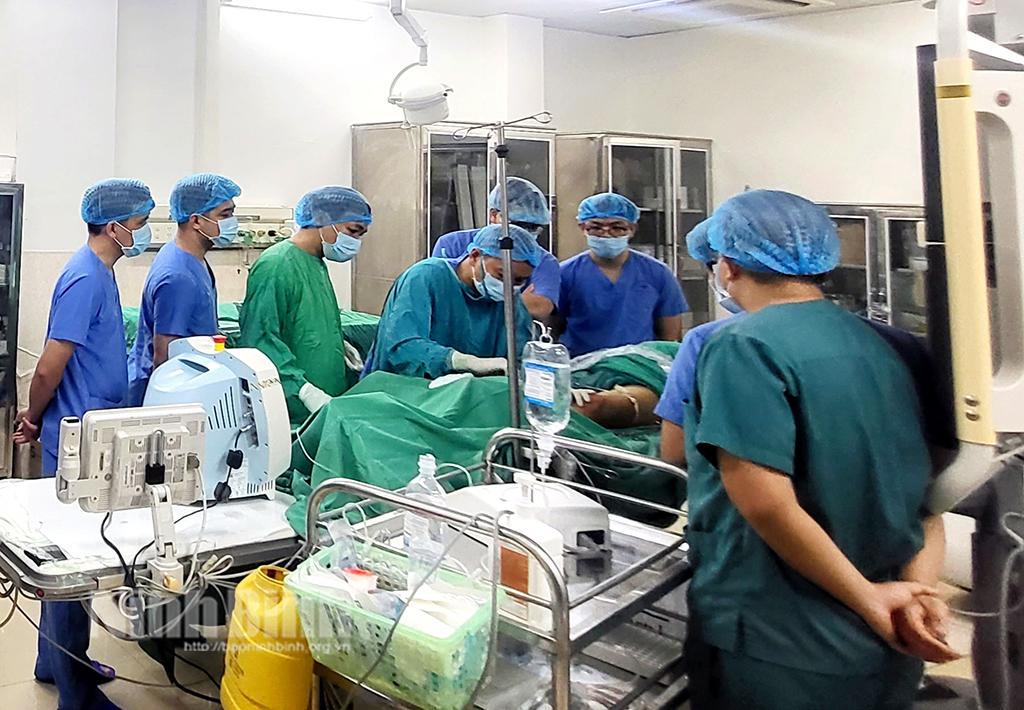 Bệnh viện Đa khoa tỉnh triển khai thành công kỹ thuật điều trị suy tĩnh mạch nông bằng laser nội mạch